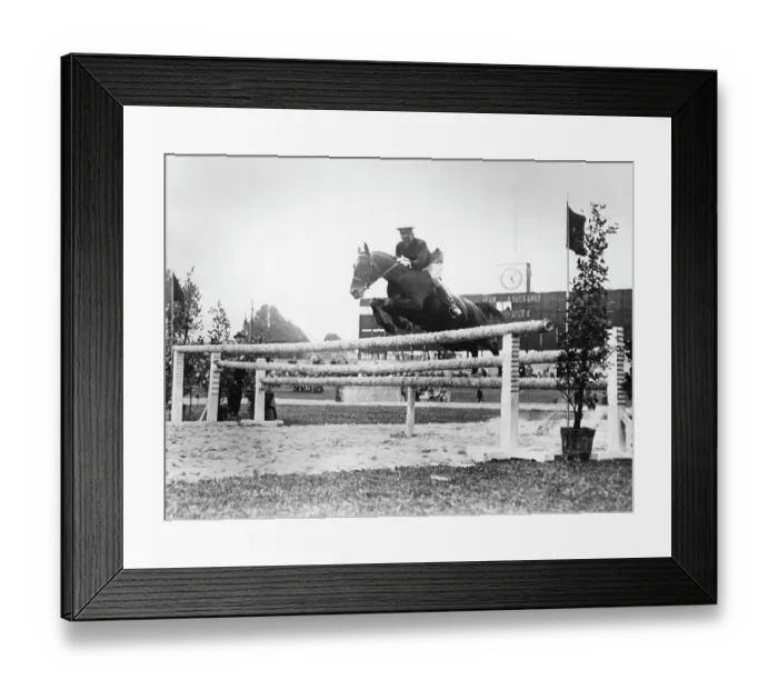 Framed Print : Obstacle Jumping At The Paris Olympics Framed Print : Obstacle Jumping At The Paris Olympics