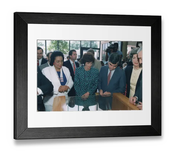 Framed Print : Governor Dukakis At The Martin Luther King Jr. Center For Nonviolent Social Change Framed Print : Governor Dukakis At The Martin Luther King Jr. Center For Nonviolent Social Change