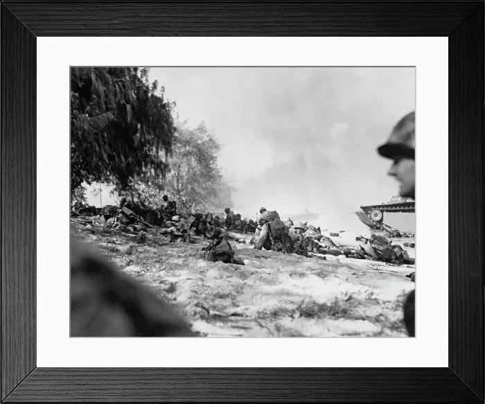 Framed Print : Battle of Saipan Framed Print : Battle of Saipan