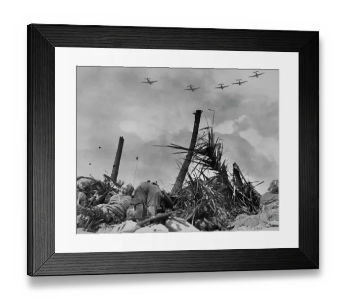 Framed Print : Marines in Roi-Namur Framed Print : Marines in Roi-Namur