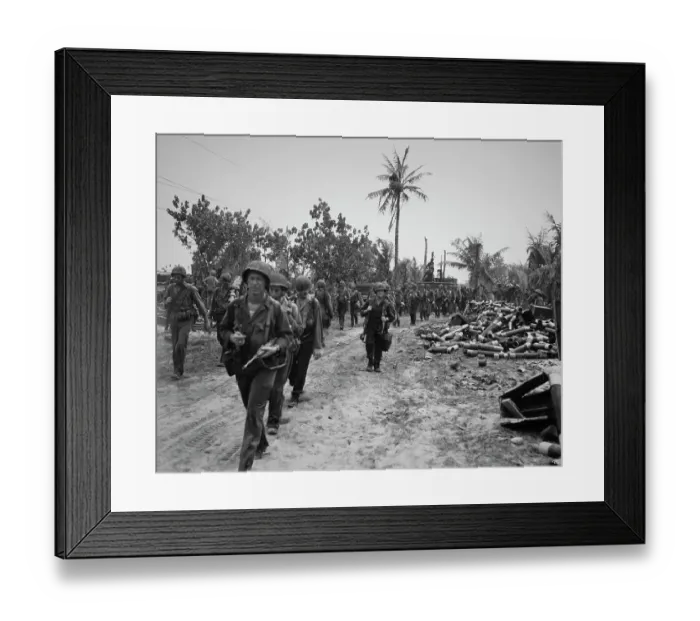 Framed Print : Battle of Saipan Framed Print : Battle of Saipan
