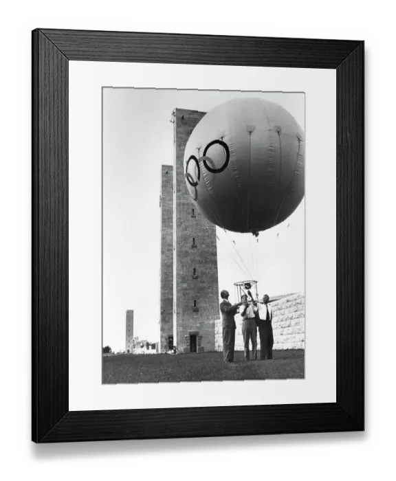 Framed Print : Dr. Ernst Sorge - Olympics 1936 Framed Print : Dr. Ernst Sorge - Olympics 1936