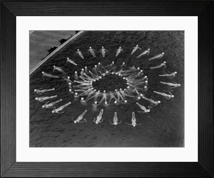 Framed Print : Aquacade Performance Framed Print : Aquacade Performance