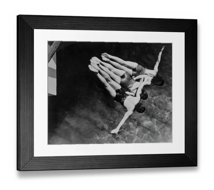 Framed Print : Triple Dive Framed Print : Triple Dive