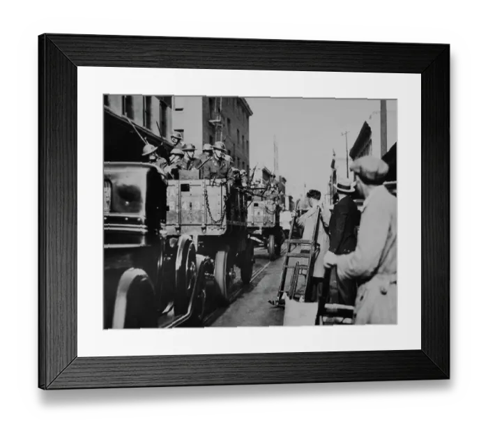Framed Print : National Guard Framed Print : National Guard