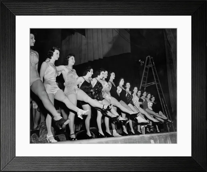 Framed Print : Dancing Girls Framed Print : Dancing Girls