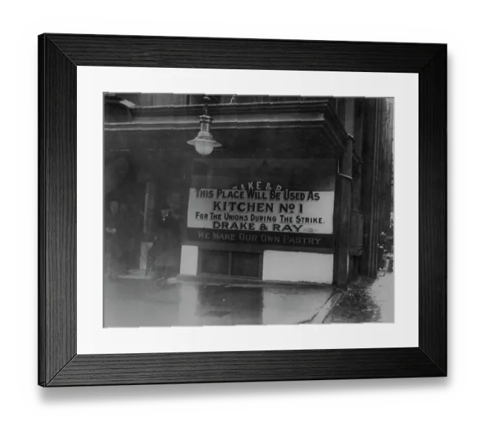 Framed Print : General Strike, Seattle Framed Print : General Strike, Seattle