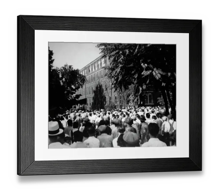Framed Print : General Strike, Terre Haute Framed Print : General Strike, Terre Haute