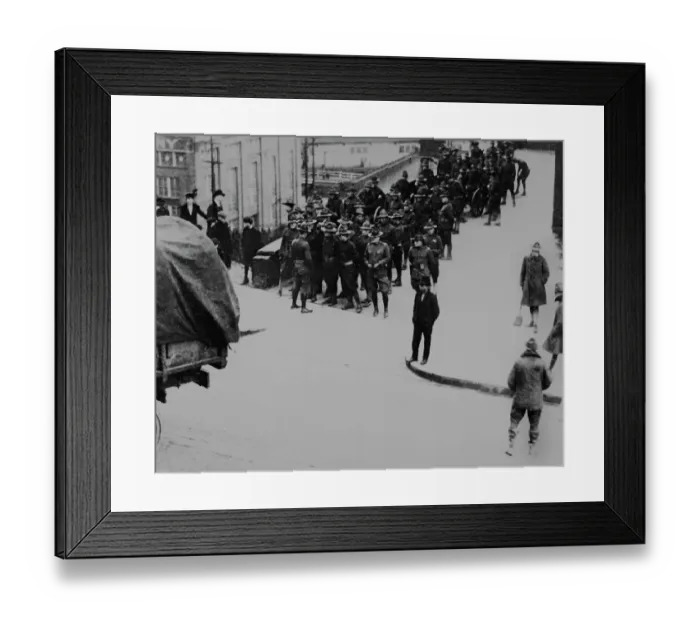 Framed Print : Seattle Police, General Strike Framed Print : Seattle Police, General Strike