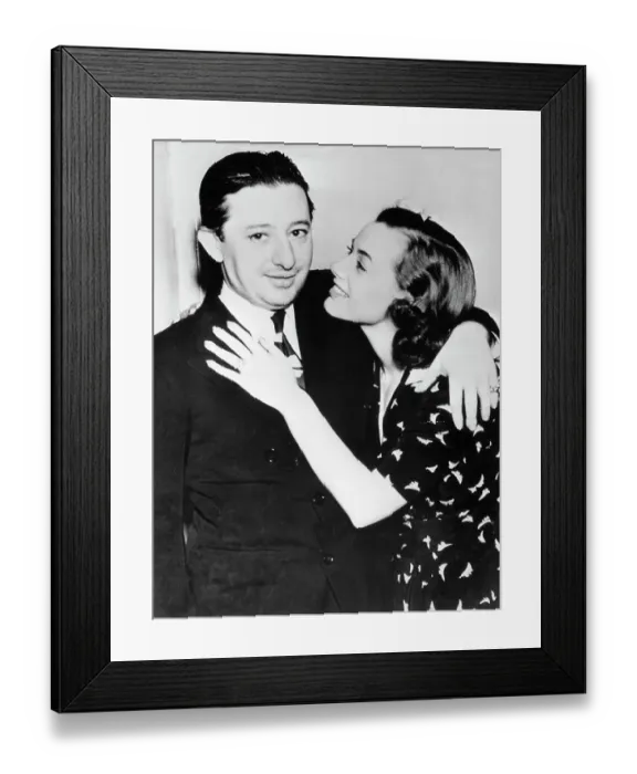 Framed Print : Billy Rose And Eleanor Holm Framed Print : Billy Rose And Eleanor Holm