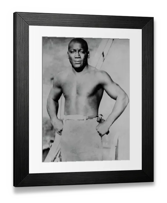 Framed Print : Jack Johnson Framed Print : Jack Johnson