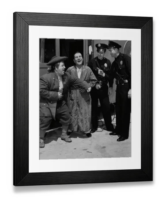 Framed Print : Bud Abbott And Lou Costello Framed Print : Bud Abbott And Lou Costello
