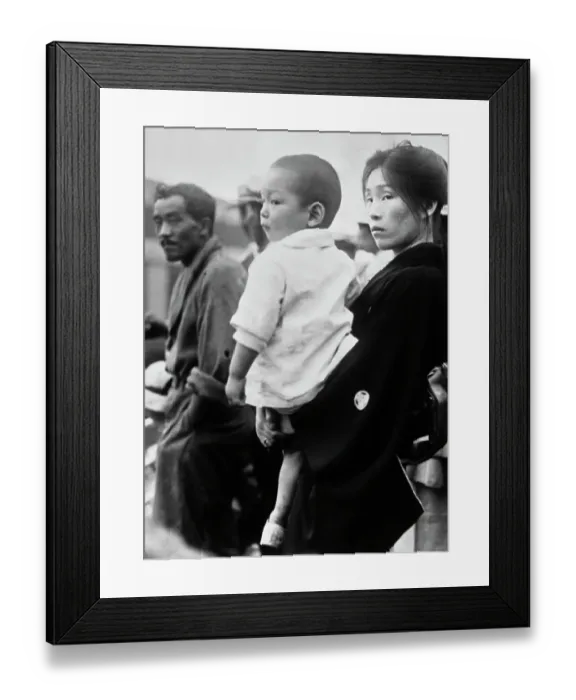 Framed Print : Japanese Immigrants Framed Print : Japanese Immigrants