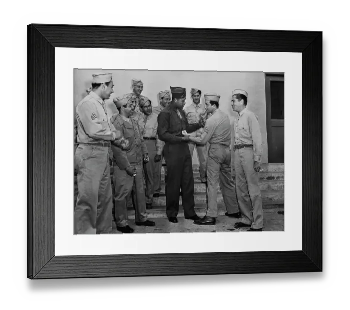 Framed Print : Joe Louis In The Army Framed Print : Joe Louis In The Army
