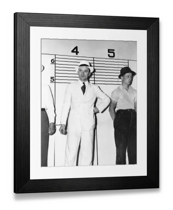 Framed Print : Robert Irwin In Police Lineup Framed Print : Robert Irwin In Police Lineup