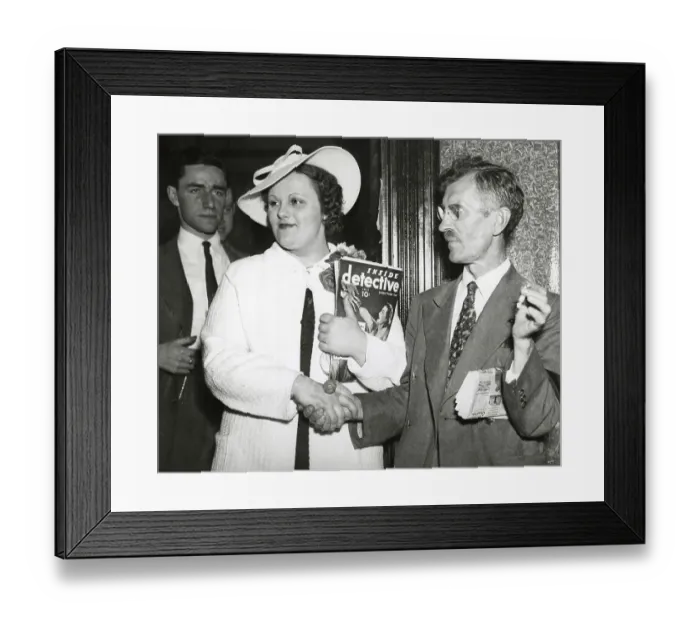 Framed Print : Henrietta Koscianski And Joseph Gedeon At Court House Framed Print : Henrietta Koscianski And Joseph Gedeon At Court House