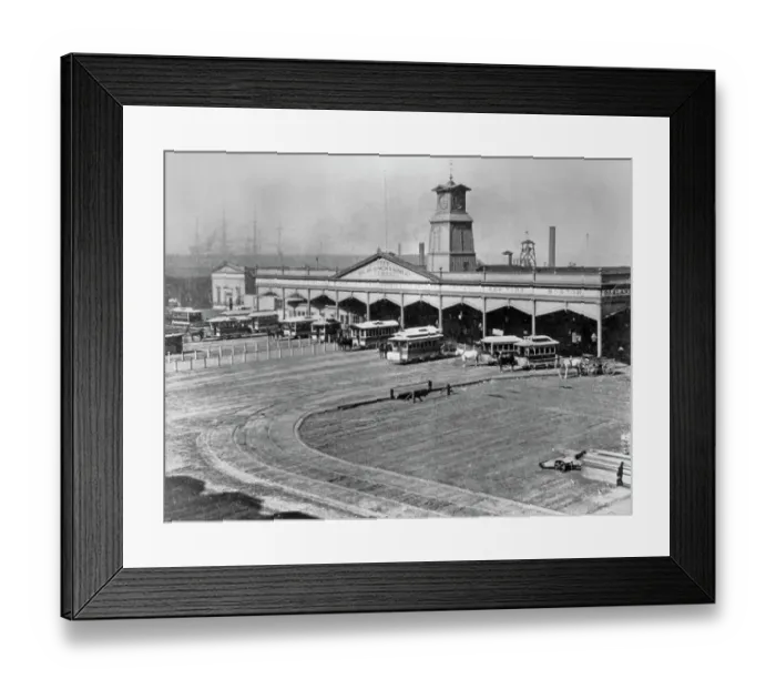 Framed Print : Ferry Building - San Francisco Framed Print : Ferry Building - San Francisco