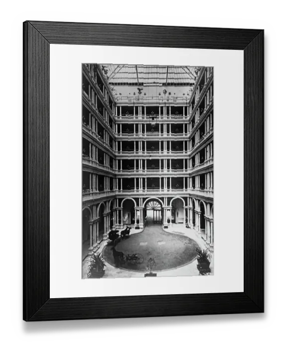 Framed Print : The Palace Hotel - San Francisco