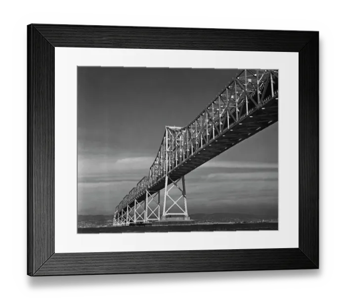 Framed Print : Oakland Bay Bridge Framed Print : Oakland Bay Bridge