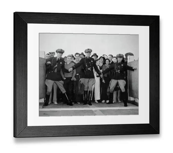 Framed Print : Officers Barricade Entrance To The Golden Gate Bridge Framed Print : Officers Barricade Entrance To The Golden Gate Bridge