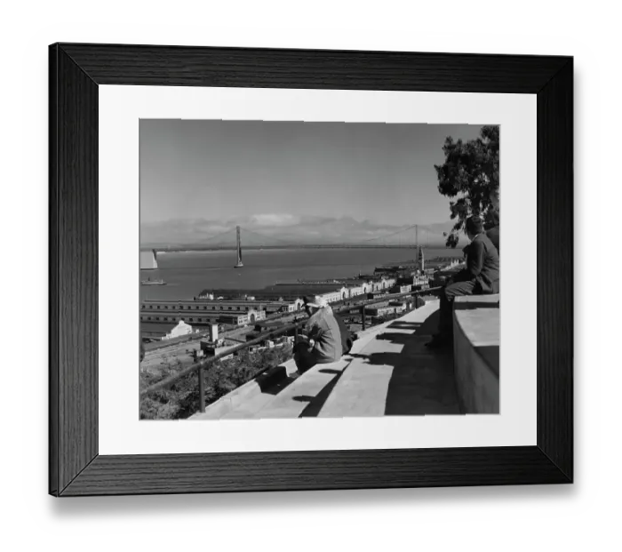 Framed Print : Oakland Bay Bridge Framed Print : Oakland Bay Bridge