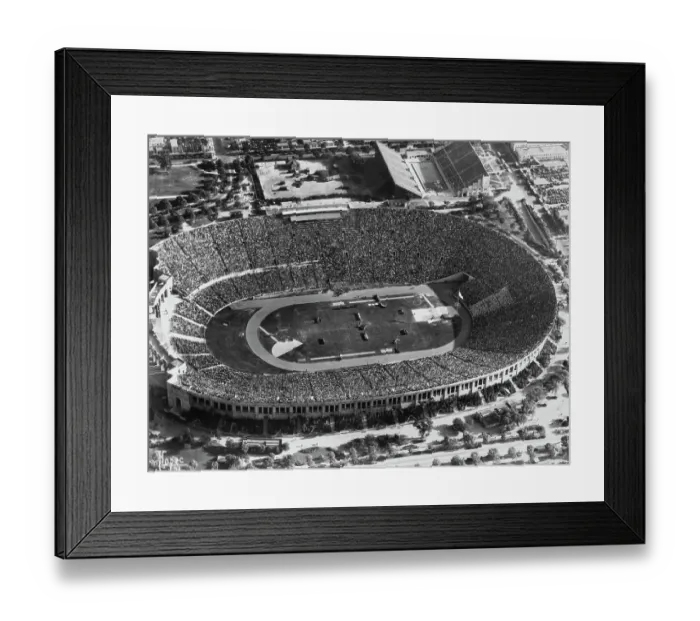 Framed Print : 1932 Olympics Closing Ceremony