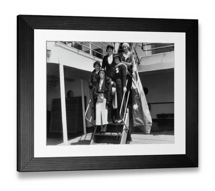 Framed Print : Female Olympic Athletes 1932 Framed Print : Female Olympic Athletes 1932