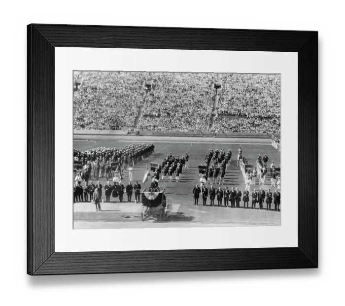 Framed Print : Opening 1932 Olympics