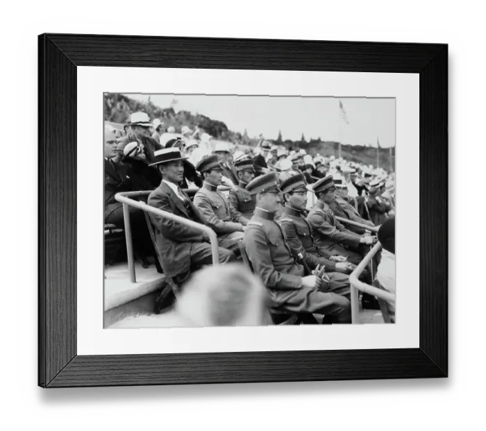 Framed Print : Japanese Olympians - 1932 Olympics