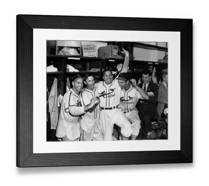 Framed Print : Slaughter, Brecheen, Dyer and Harry Walker - 1946 World Series Framed Print : Slaughter, Brecheen, Dyer and Harry Walker - 1946 World Series