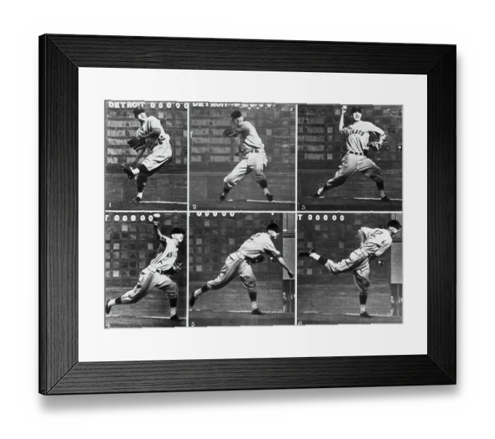 Framed Print : Lon Warneke - 1935 World Series