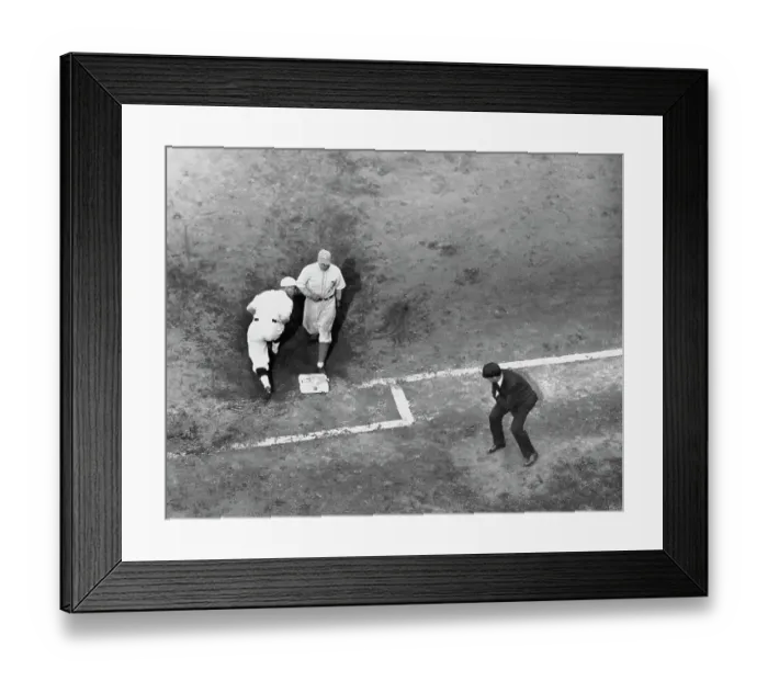 Framed Print : Jimmy Dykes During Game Framed Print : Jimmy Dykes During Game