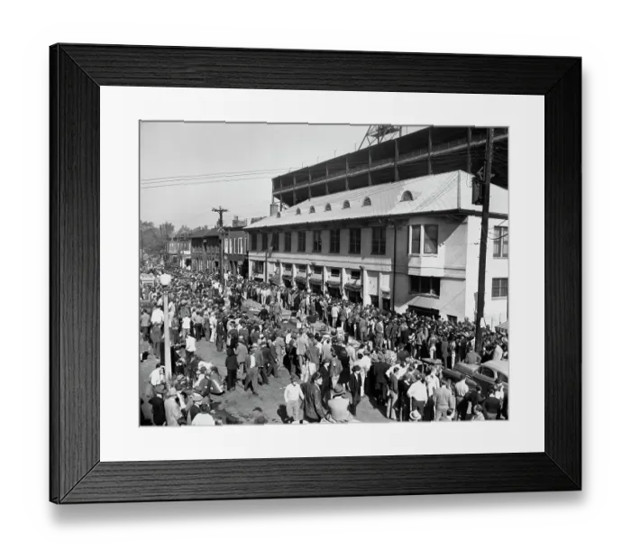 Framed Print : Baseball World Series 1948 Framed Print : Baseball World Series 1948