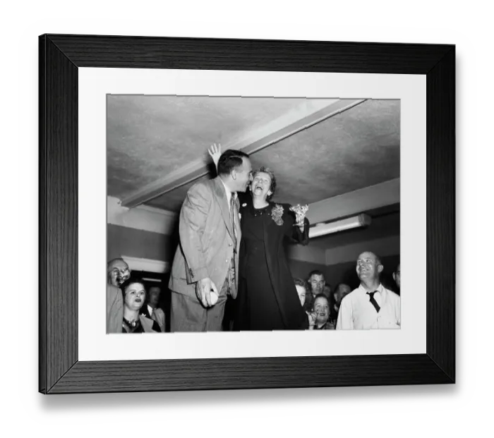 Framed Print : Lolly Hopkins And Lou Perini Framed Print : Lolly Hopkins And Lou Perini