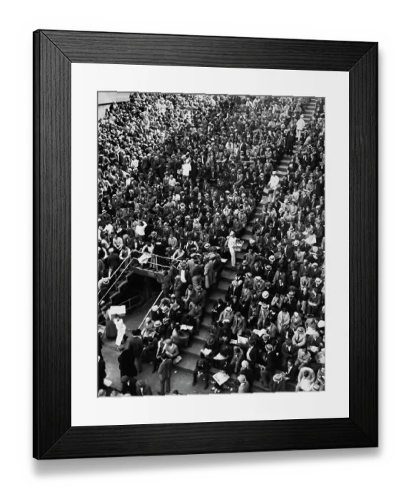 Framed Print : Polo Grounds - 1933 World Series Framed Print : Polo Grounds - 1933 World Series