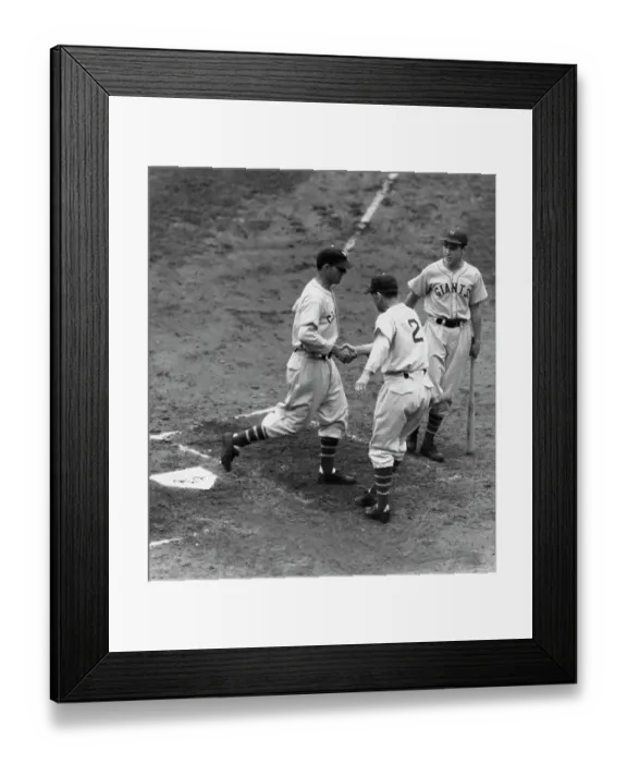 Framed Print : Dick Bartell - 1937 World Series Framed Print : Dick Bartell - 1937 World Series
