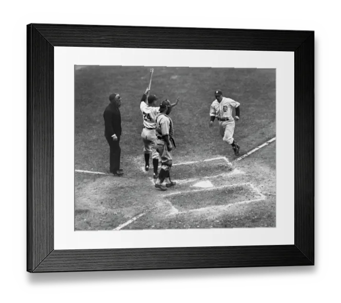 Framed Print : Billy Rogell - 1935 World Series Framed Print : Billy Rogell - 1935 World Series