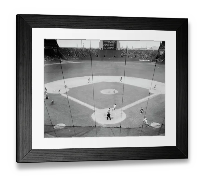 Framed Print : Sammy Hale Yankees Vs Cleveland Indians Framed Print : Sammy Hale Yankees Vs Cleveland Indians