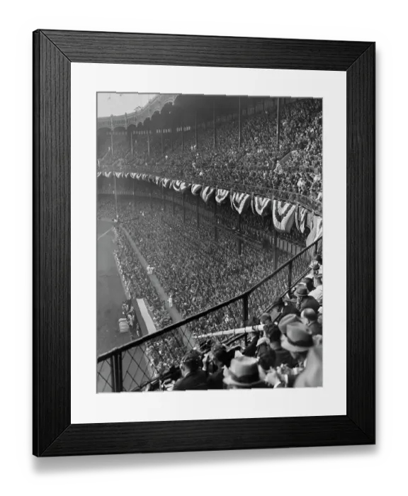 Framed Print : Yankees Stadium - 2nd World Series Framed Print : Yankees Stadium - 2nd World Series