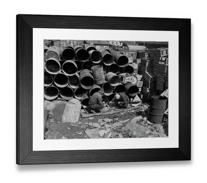 Framed Print : Serial Killer Crime Scene
