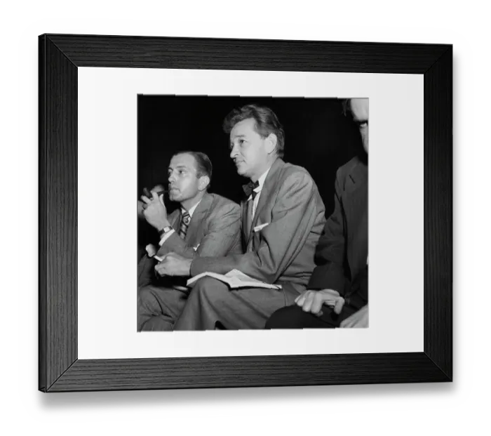 Framed Print : Edward Dmytryk And Adrian Scott At HUAC Hearing Framed Print : Edward Dmytryk And Adrian Scott At HUAC Hearing