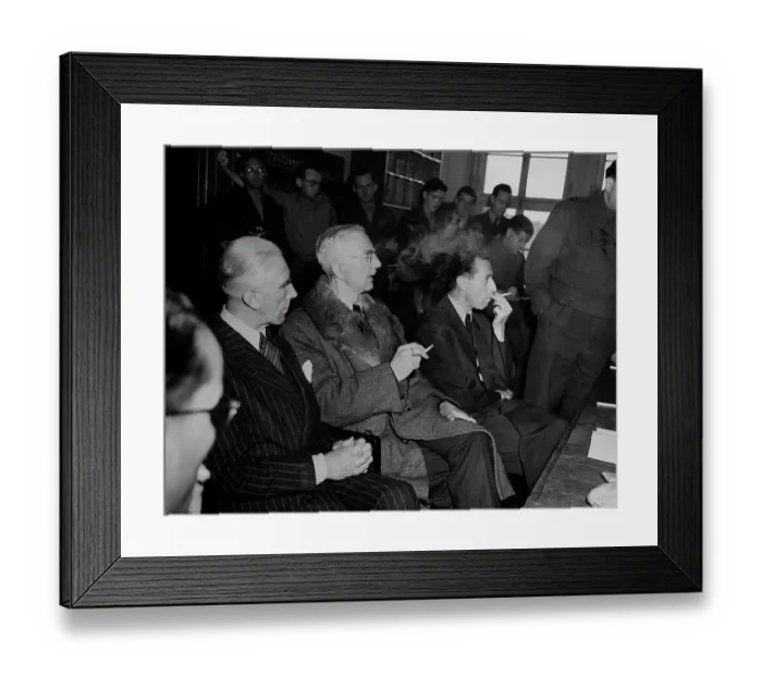 Framed Print : Three Acquitted Hold Press Conference Framed Print : Three Acquitted Hold Press Conference