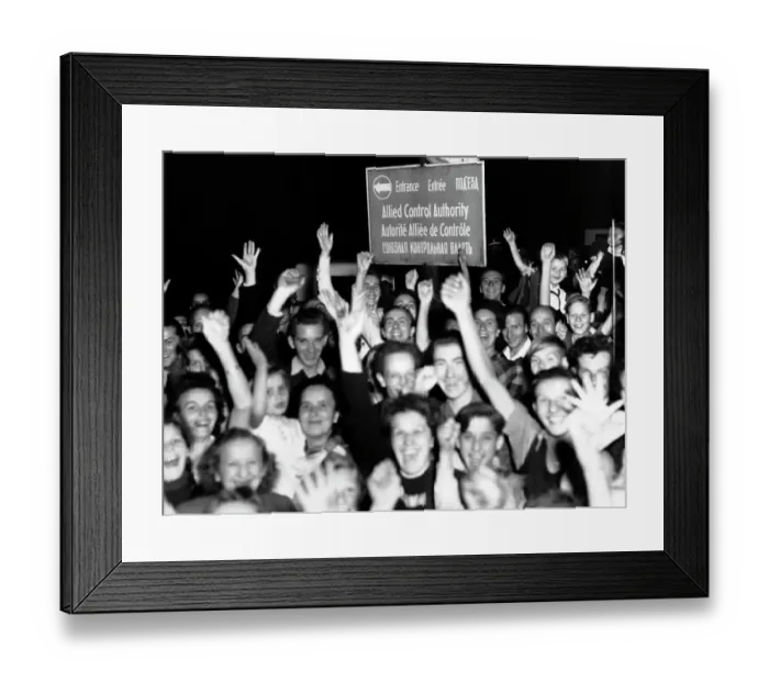 Framed Print : Anti-Soviet Protest In Berlin, 1948 Framed Print : Anti-Soviet Protest In Berlin, 1948