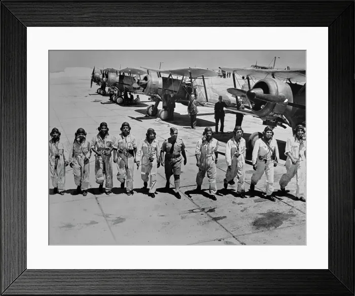Framed Print : Fighter Pilots In Egypt, 1940