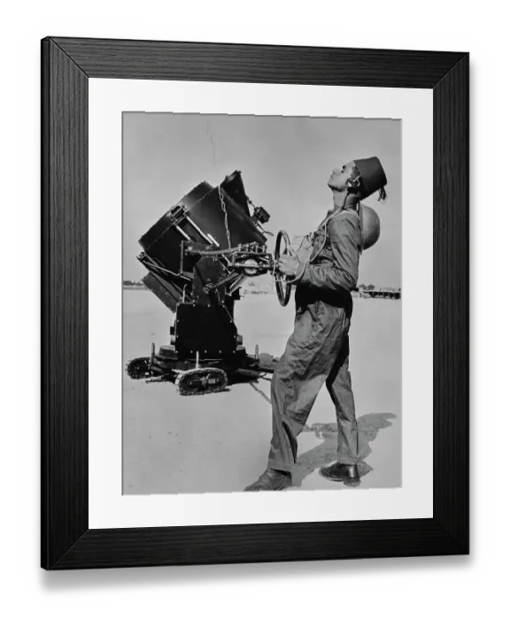 Framed Print : Searchlight In Egypt, 1940 Framed Print : Searchlight In Egypt, 1940