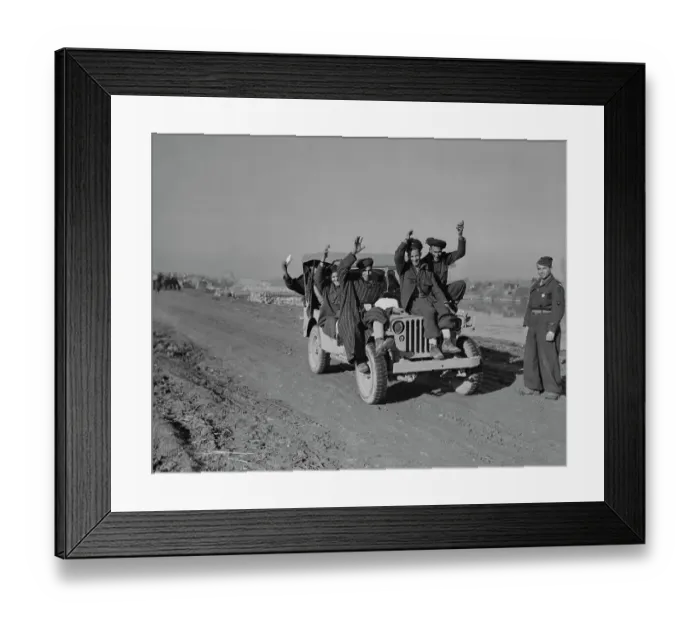 Framed Print : North African Troops In Italy Framed Print : North African Troops In Italy