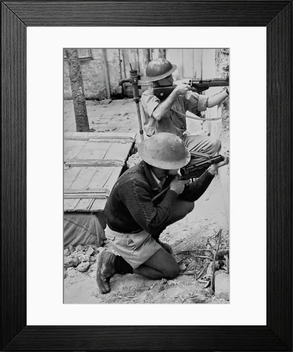 Framed Print : Haganah Military Training Framed Print : Haganah Military Training