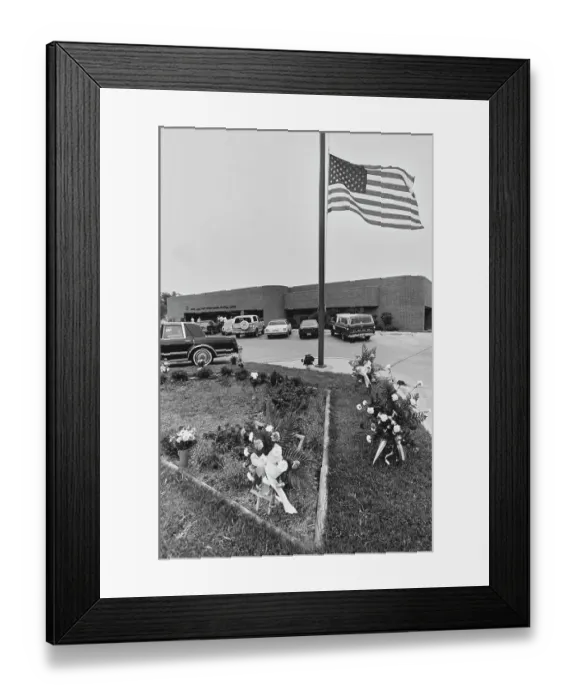 Framed Print : Edmond Post Office Shooting Framed Print : Edmond Post Office Shooting