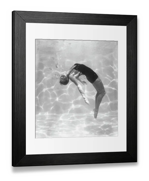 Framed Print : Esther Williams Swims At Town House Framed Print : Esther Williams Swims At Town House