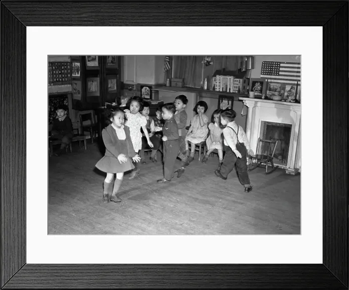 Framed Print : Piano Accompaniment For Children's Play Framed Print : Piano Accompaniment For Children's Play
